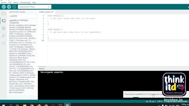 ESP8266 - PART 1 (agregar la board al IDE arduino) смотреть онлайн