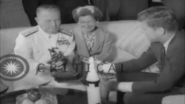 June 15, 1961 - President John F. Kennedy's remarks to Vice Admiral William F. Raborn Jr. смотреть онлайн