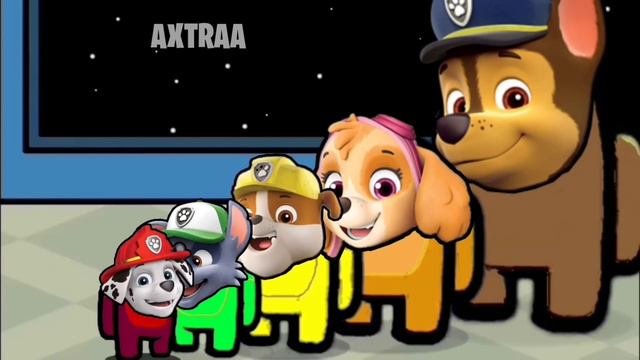 (PAW Patrol and Peppa Pig) Mini Crewmate has a Mini Crewmate - Among Us смотреть онлайн