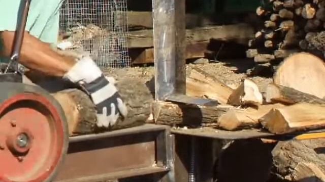 Инерционный дровокол собранный своими руками смотреть онлайн