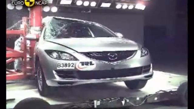 mazda 6 crash test смотреть онлайн