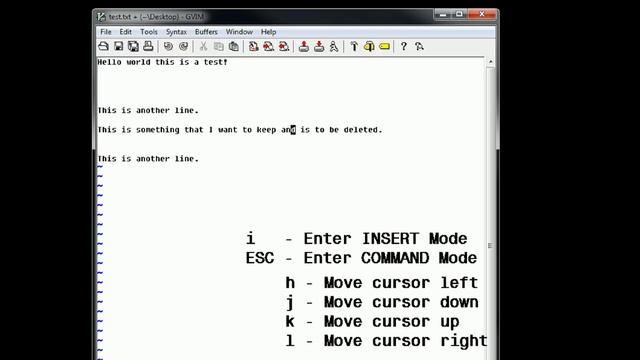 Editing With vim 02 - Navigation, Saving, and Quitting смотреть онлайн