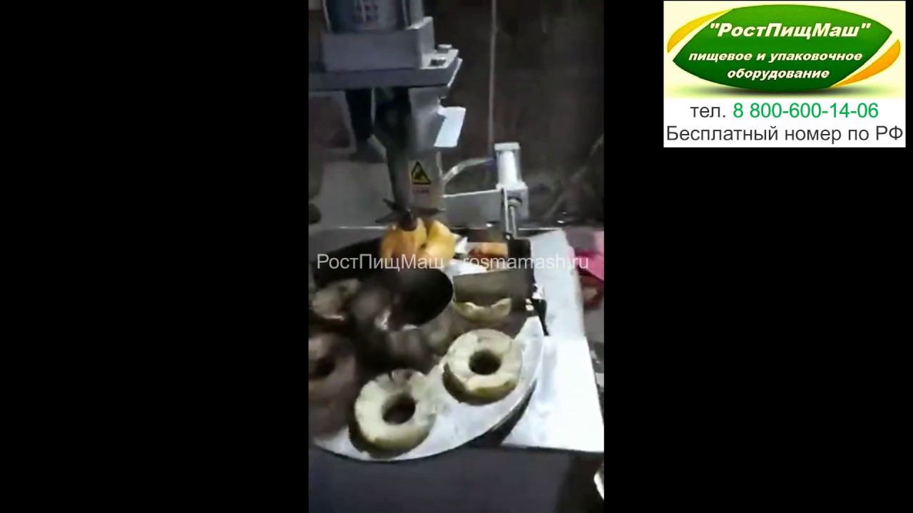 Машина для резки яблок SM-DJ и SM-SJ от РостПищМаш смотреть онлайн