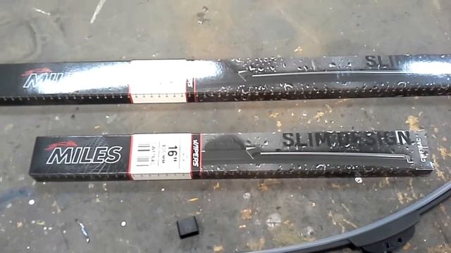 DAEWOO MATIZ Обзор щеток стеклоочистителя MILES смотреть онлайн