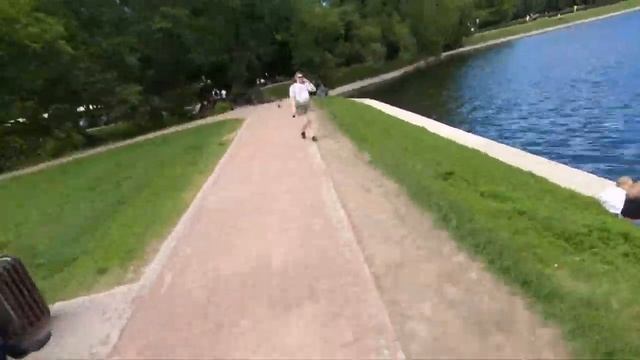 Парк Кусково за 2 минуты на электросамокате смотреть онлайн