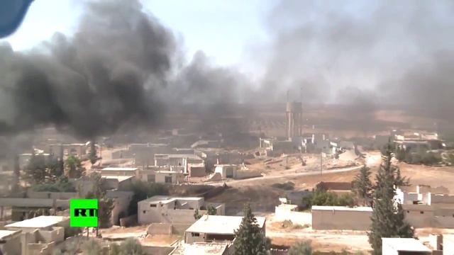 Асы ВКС РФ! Супер точность российских вежливых бомб! Syria смотреть онлайн