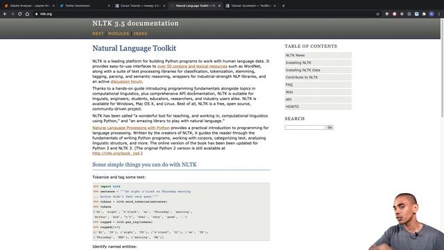 Presidential Debate Twitter Sentiment Analysis using Python and NLTK смотреть онлайн