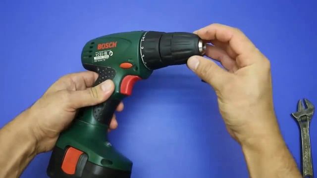 How To Replace The Chuck On A BOSCH PSR 12 Cordless Drill