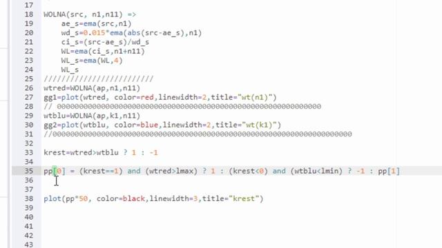 Как сделать НЕ изменяемую переменную в Pine Script = программирование смотреть онлайн