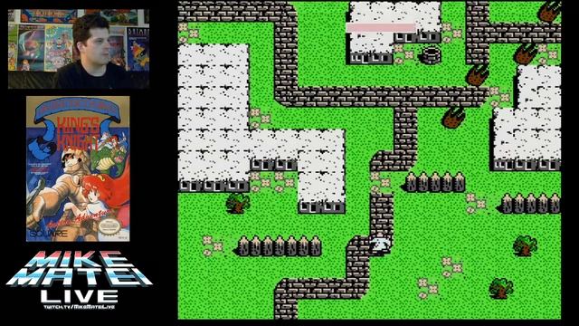 King's Knight (NES) Part 1 - Mike Matei Live смотреть онлайн