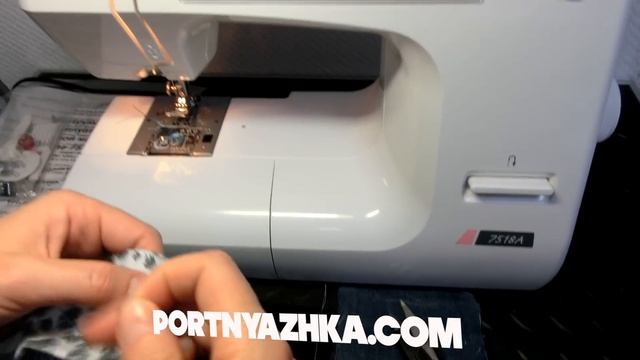 Обзор швейной машины Janome 7518A смотреть онлайн