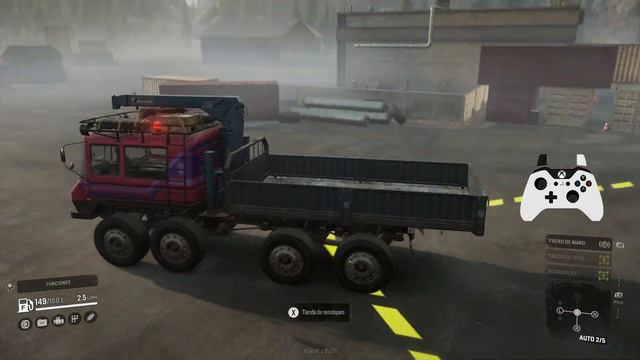 SnowRunner español / camiones fase 2 / krs 58 BANDIT / el ruso / Noticias / DLC смотреть онлайн