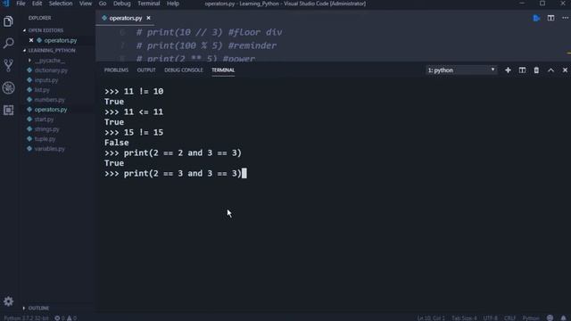 Python Essentials - 1 | Mastering Programming with Python смотреть онлайн