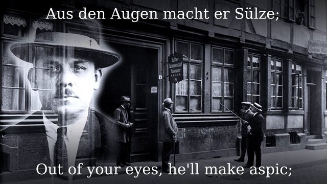Haarmannlied ● Warte warte nur ein Weilchen [German poem][+English translation] смотреть онлайн