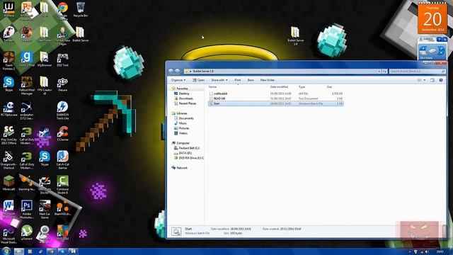 How to fix the start file in a Minecraft server 1.8 смотреть онлайн