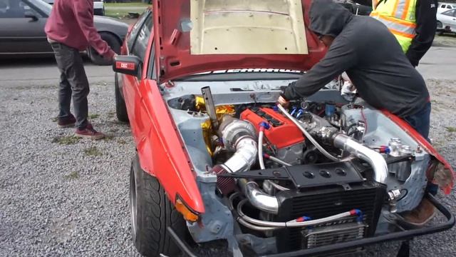 Insane F20C Turbo Toyota Corolla AE86 смотреть онлайн