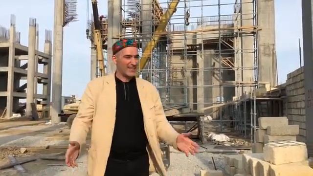 СЬЕМКИ С МЕСТА СТРОИТЕЛЬСТВА ДУХОВНОГО ЦЕНТРА ИМ. ИСЫ ( гl.c ) смотреть онлайн