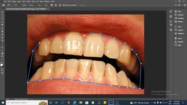 Whiten Teeth in Photoshop SUPER EASY смотреть онлайн