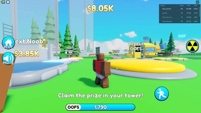Noob Tycoon в роблокс! Набрал огромную армию нубиков и получил деньги! ROBLOX смотреть онлайн