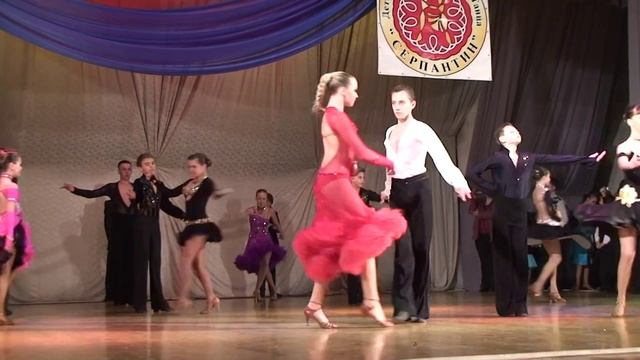 25.02.12 Богдан Давид, Шульга Даша, юниоры 2С, латина смотреть онлайн