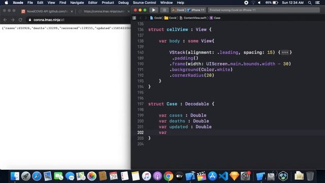 Corona Virus World Metrics App Using JSON Parsing In SwiftUI - Corona Analytics App Using SwiftUI смотреть онлайн