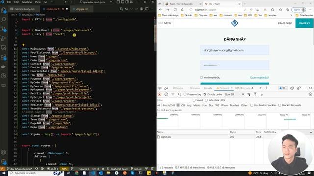 Free React Course - lazy - kỹ thuật code splitting trong React - spacedev.vn смотреть онлайн