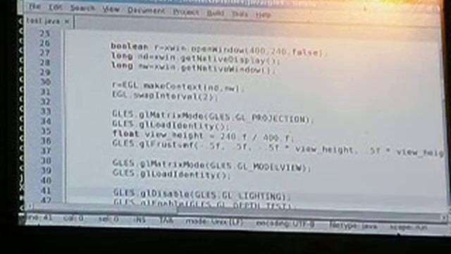 Open Pandora GLES Java смотреть онлайн