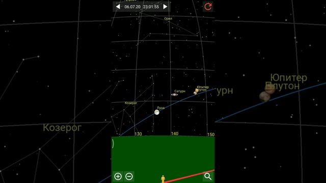 Расположение планет На 7.07.20 смотреть онлайн