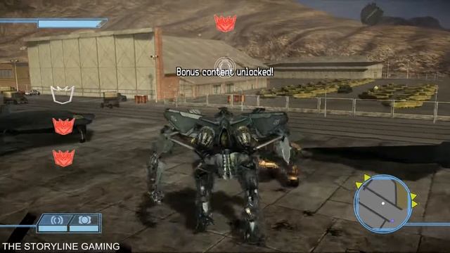 Transformers: The Game - "Starscream" Free Roam Gameplay смотреть онлайн