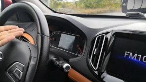 Включение круиз контроля на Chery Tiggo 7