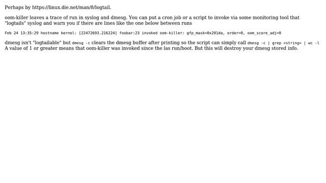 Ubuntu how to detect if OOM killer have run (4 Solutions!!) смотреть онлайн