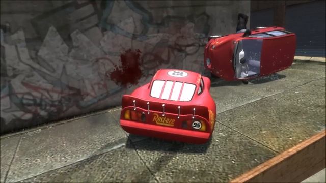 Fiat Multipla vs Lightning McQueen GTA IV [DOWNLOAD LINK] смотреть онлайн