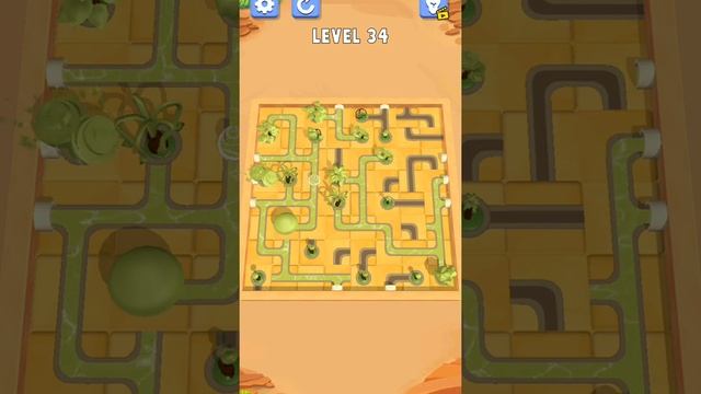 Water Connect Puzzle Game Level - 34 Walkthrough Android Gameplay | Puzzle Games смотреть онлайн
