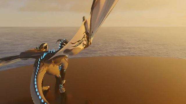 Dragon animation; Blender смотреть онлайн