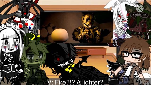 Animatronics react to left behind | Part 2 of play with fire ? смотреть онлайн