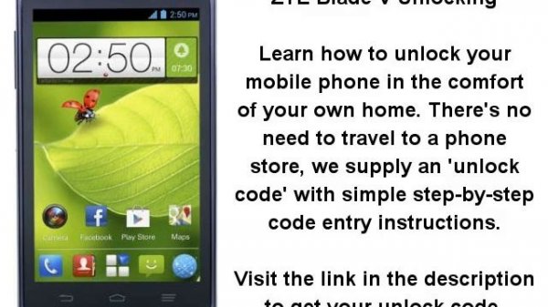 Unlock ZTE Blade V - SIM Network Unlock PIN