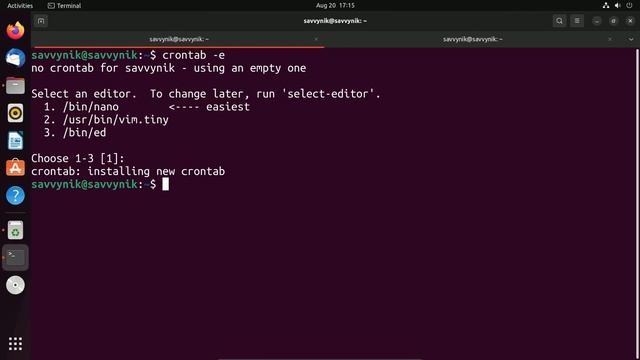 Crontab in Linux - How to Schedule a Cron Job using Ubuntu смотреть онлайн