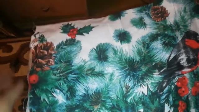 Новогодние наборы. Полотенце и Прихватки. смотреть онлайн