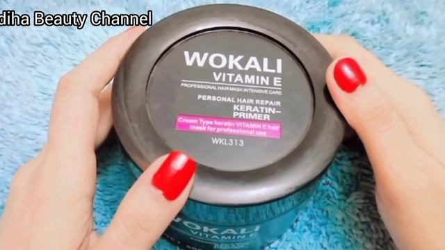Wokali Hair Mask Keratin Treatment At Home | Vitamin E Hair Mask