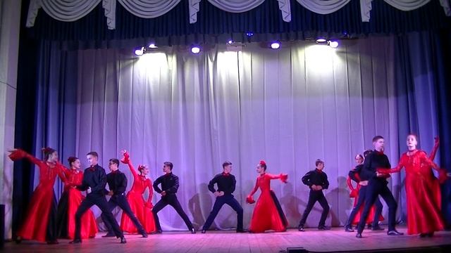 Образцовый хореографический коллектив "Данс", "Испанский вальс" смотреть онлайн