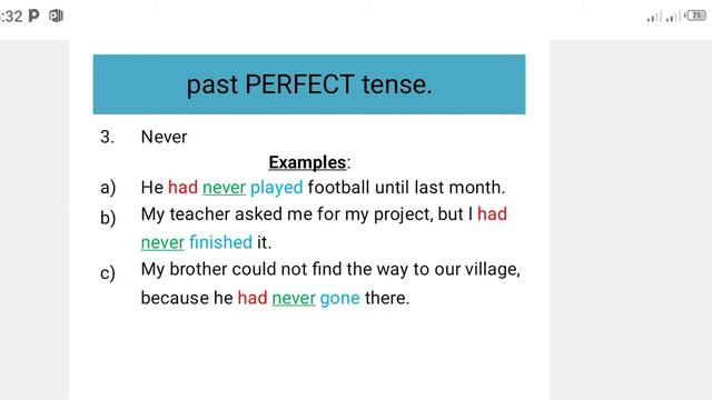 Les Indicateurs du Past Perfect Tense 3/5 смотреть онлайн