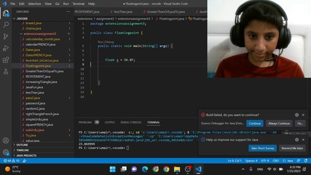 Java Data Types: Floats, Doubles, and Precise Floating-Point Operations смотреть онлайн