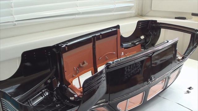 ЗИС 110 1/8 | DeAgostini | Выпуск 105 Установка заднего крыла . ПИЛИМ смотреть онлайн