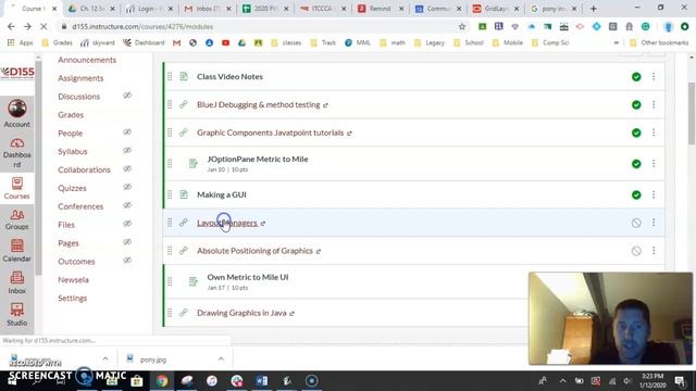 Laying out Components on a JPanel смотреть онлайн