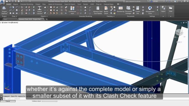 Getting Started with Advance Steel: Part 10 - Running the clash check смотреть онлайн