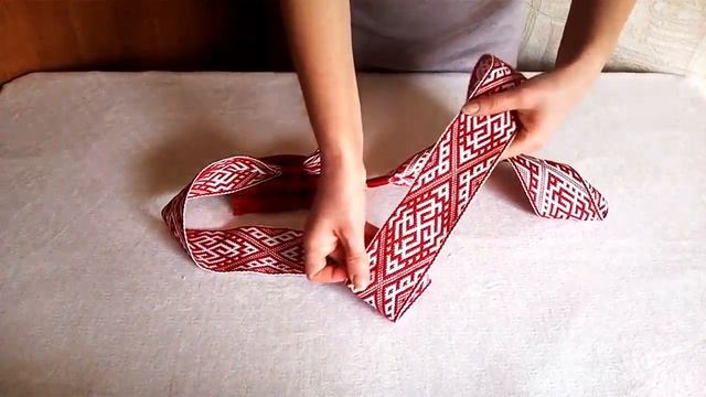 Кушак Сварожич красно белый смотреть онлайн