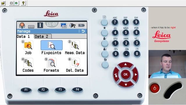 SETTING OUT. TOTAL STATION - EDM. How to open a NEW JOB and set your EDM. Leica SETTINGS. смотреть онлайн