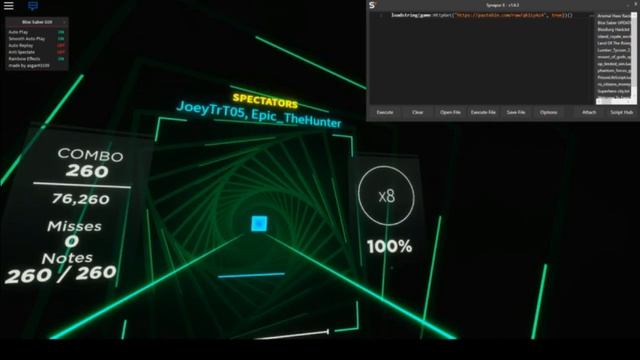 Blox Saber AFK Money Farm(Unlimited money and Auto Player) || 100% ACCURACY ALL SONGS!2019! смотреть онлайн