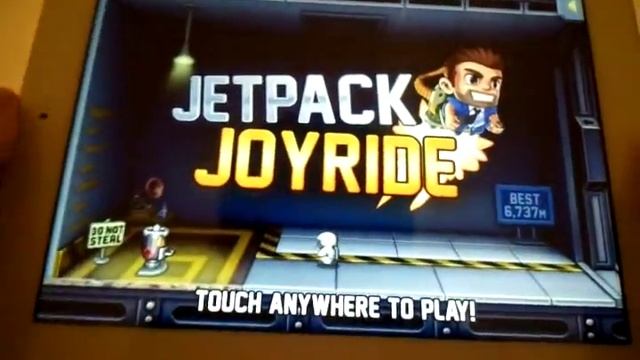 полный обзор игры Jetpack Joyride на Ipad