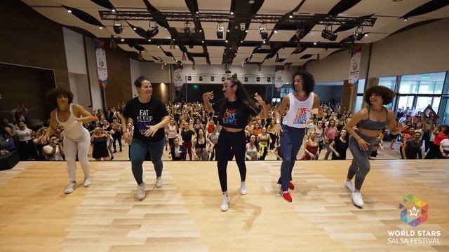 Bersy Cortez - Salsa Workshop at World Stars Salsa Festival 2022 смотреть онлайн